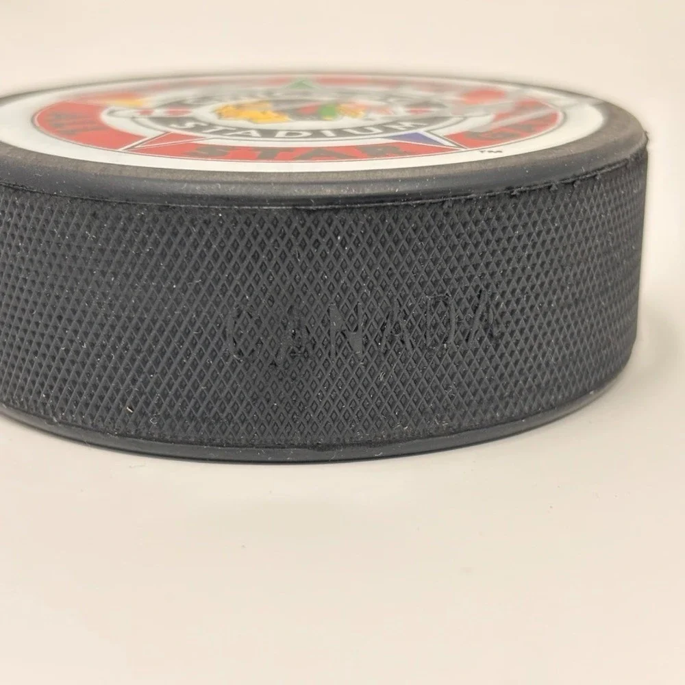 Wayne Gretzky 1991 42nd NHL All Star Game Signed Puck Hockey LA Kings Blackhawks